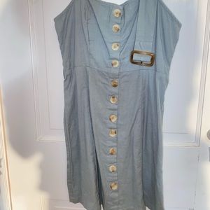 brand new blue tillys dress